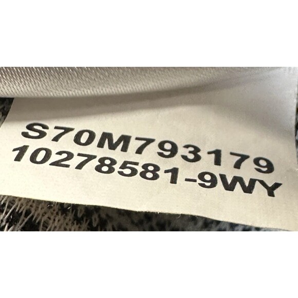 Jones Wear Dress Size 16 Multicolored Sleeveless Abstract Sheath Career Zip Back - Picture 13 of 13